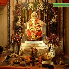 Pooja Decoration, Ganpati Pooja, Durga Pooja, Laxmi Pooja 6