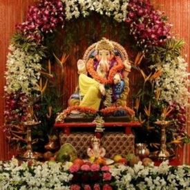 Pooja Decoration, Ganpati Pooja, Durga Pooja, Laxmi Pooja 9