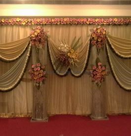 Mandap Decoration with Fresh Flower 12