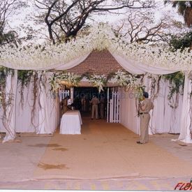 Mandap Decoration with Fresh Flower 2