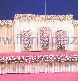 Mandap Decoration with Fresh Flower 5