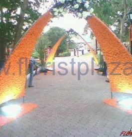 Mandap Decoration with Fresh Flower 8