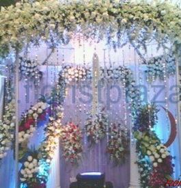 Mandap Decoration with Fresh Flower 9